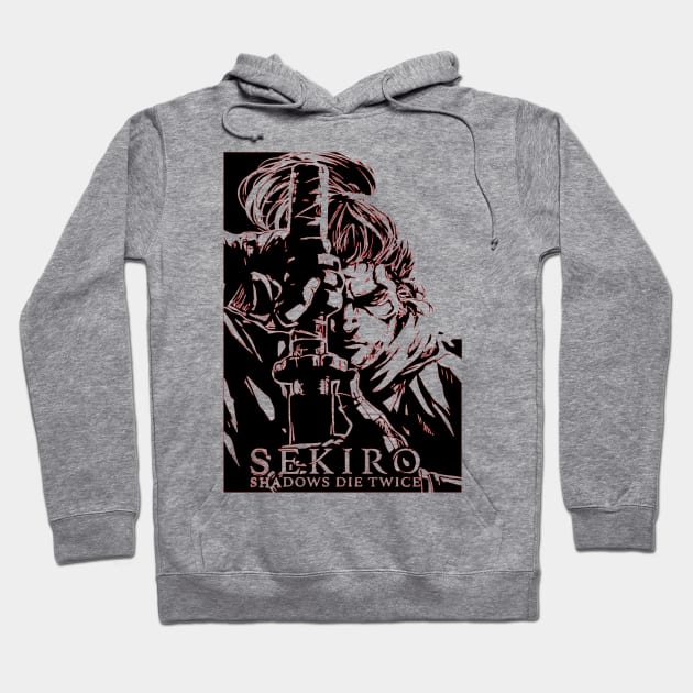 Sekiro Wolf Hoodie by OtakuPapercraft